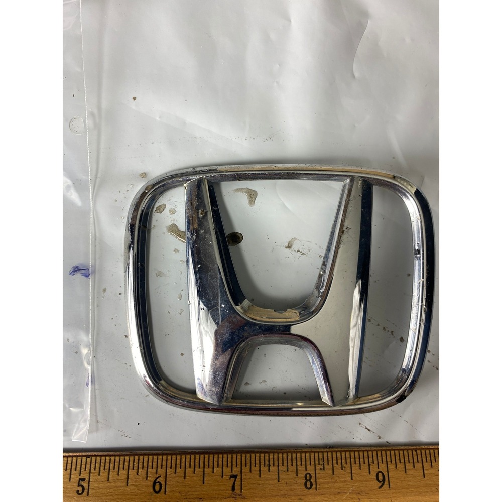 Honda‎ Chrome "H" Rear Trunk Emblem Badge